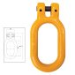 ITM G80 Clevis Single Master Link-7-8mm Chain